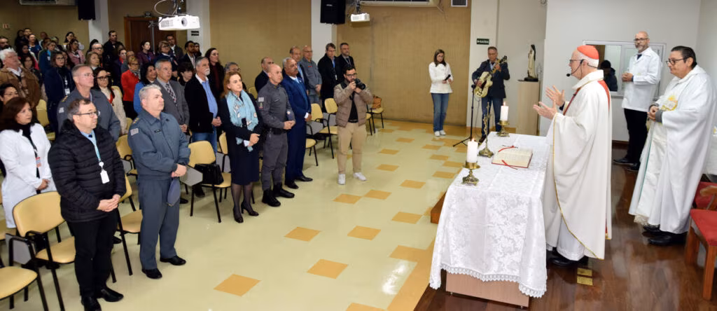 Cardeal Scherer preside missa no centenário do Hospital Cruz Azul  - Jornal O São Paulo
