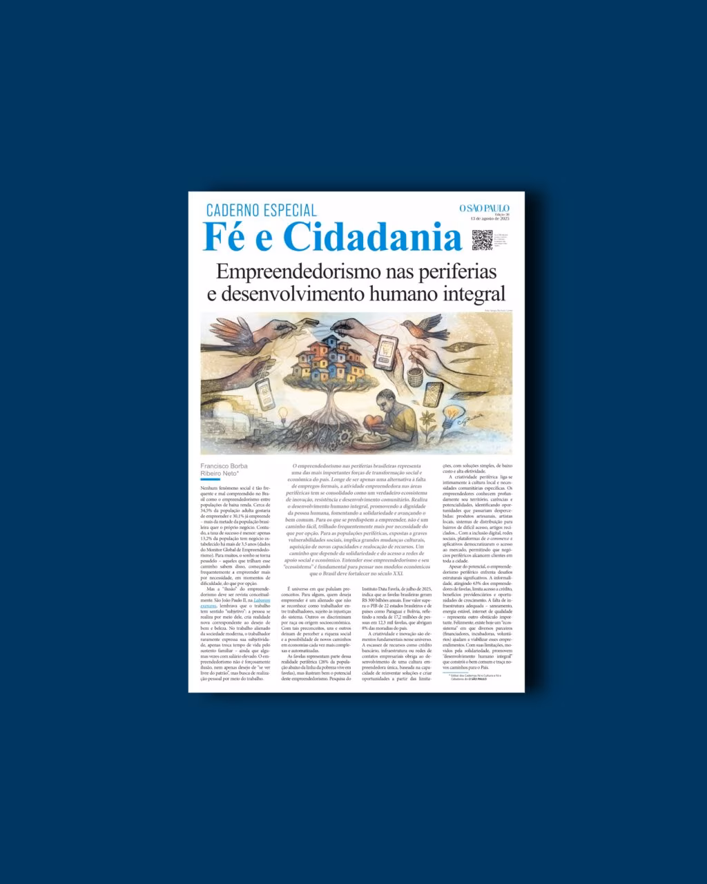 O empreendedorismo e a dignidade humana na periferia - Jornal O São Paulo