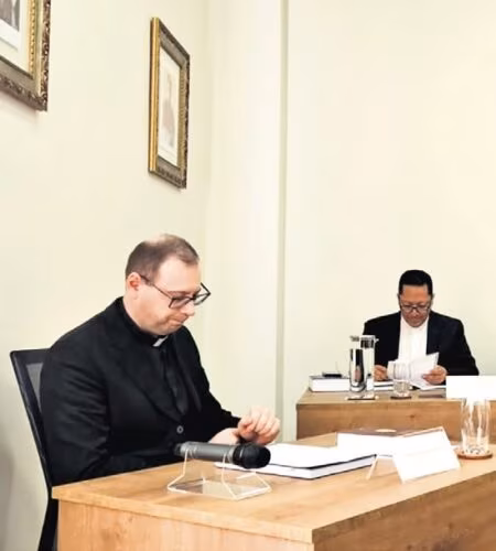 Padre Maércio Pissinatti Filho defende tese doutoral em Direito Canônico - Jornal O São Paulo