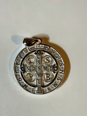 .925 Silver St. Benedict Medal