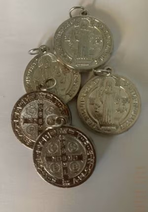 Set of 5 St. Benedict Medals