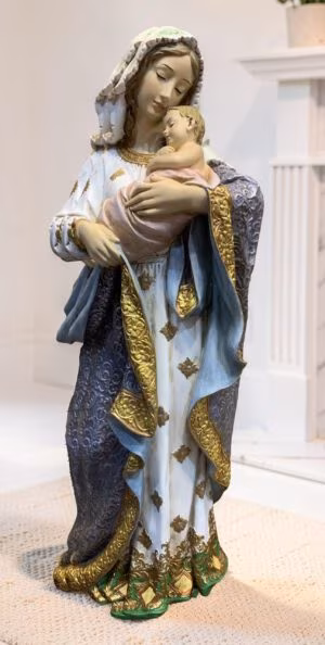 Madonna and Child Statue