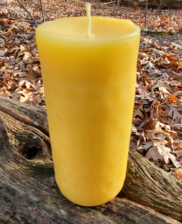 5" Beeswax Pillar Candles