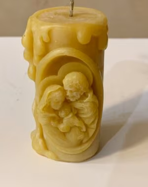 Holy Family Candle