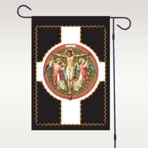 Precious Blood of Jesus Garden flag
