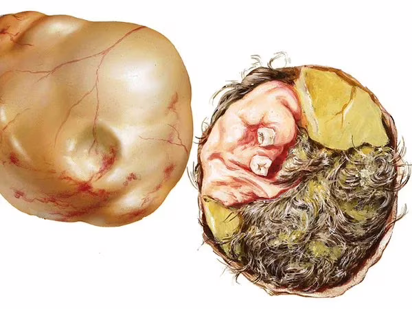 Teratoma ovarico - ciste dermoide Teratomi ovarici e cisti dermoidi