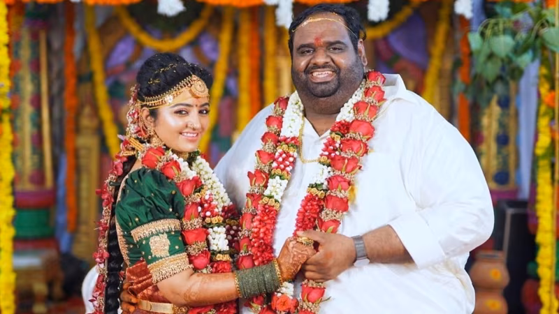 mahalakshmi and ravindran marriage 3