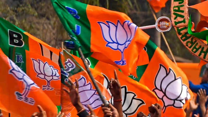 bjp flag