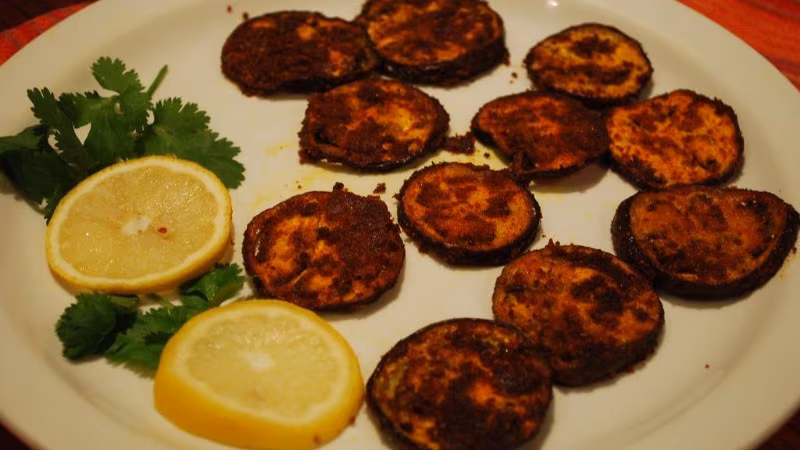 brinjal fry