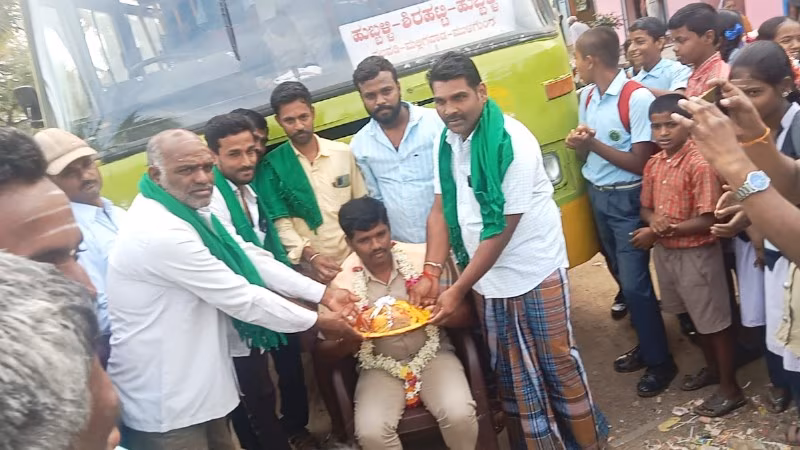 hubballi bus driver