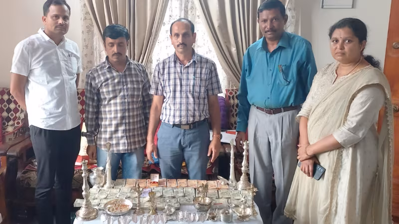haveri lokayukta raid