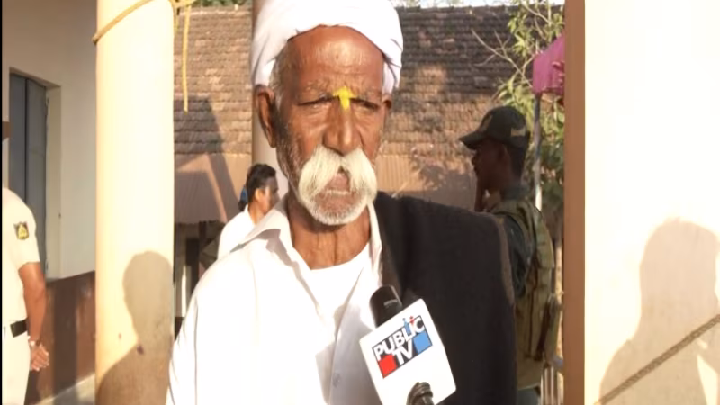 kuruba elderly man shiggon