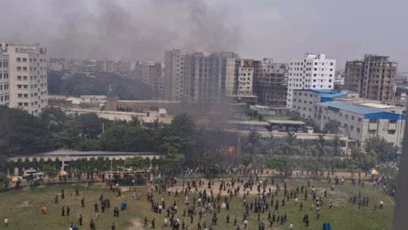 Bangladesh Air force Training Jet Crash