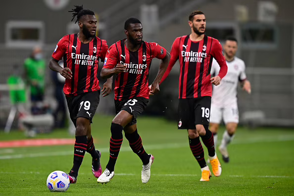 Milan in azione.