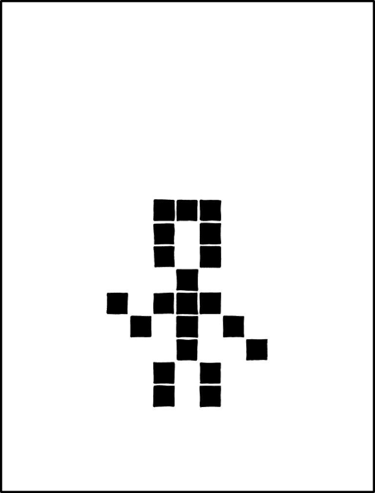 Un tributo a Conway realizzato tramite il "Gioco della vita". Credits: nytimes.com