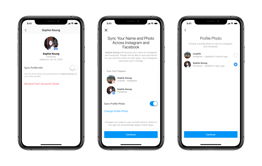 Accounts Center consentirà di sincronizzare in un unico account le informazioni delle piattaforme Facebook e Instagram