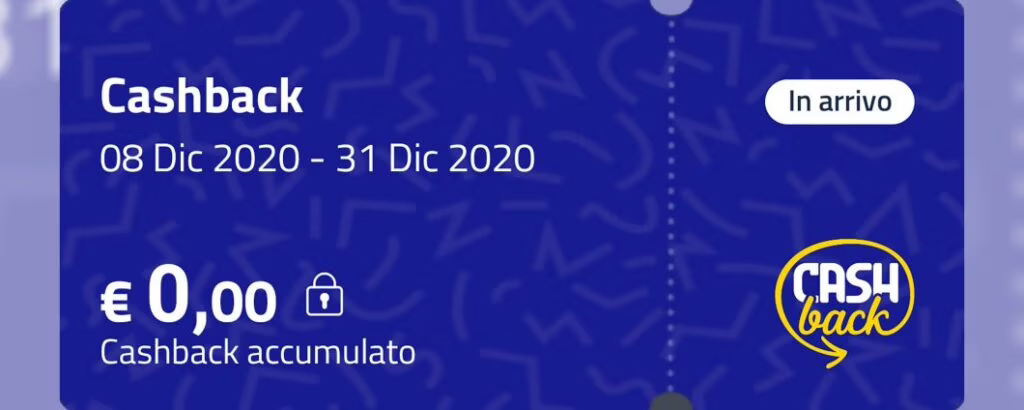 Il servizio cashback offerto da IO. Credits: punto-informatico