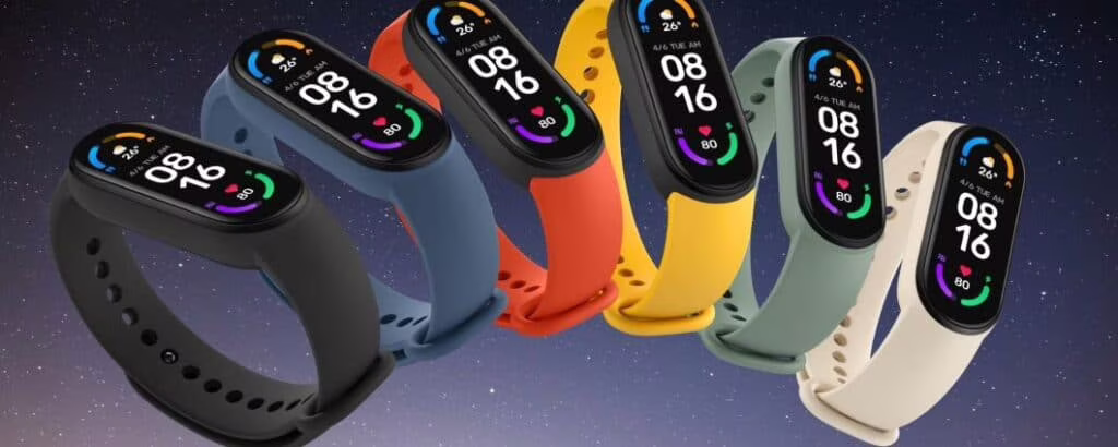 Mi Smart Band 6 in tutte le sue colorazioni. Fonte: Telefonino.net