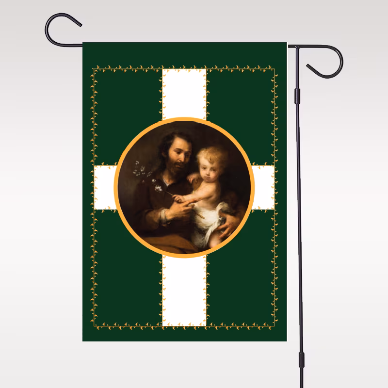 St. Joseph Catholic Garden Flag