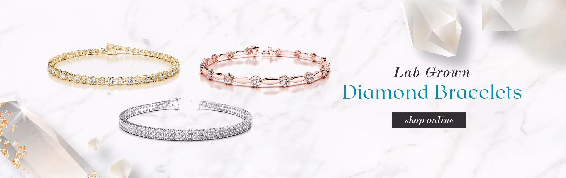Lab Grown Diamond Bracelets
