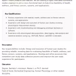Apple biomedical engineers job