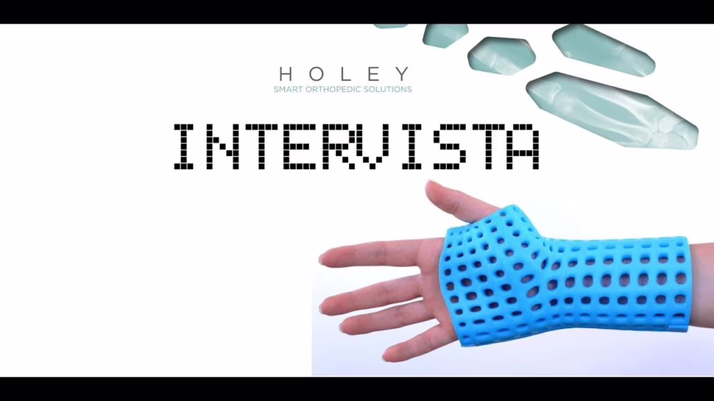 Holey: stampe 3D per tutori ortopedici personalizzati