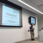 Luca Cerina presenting at SRA