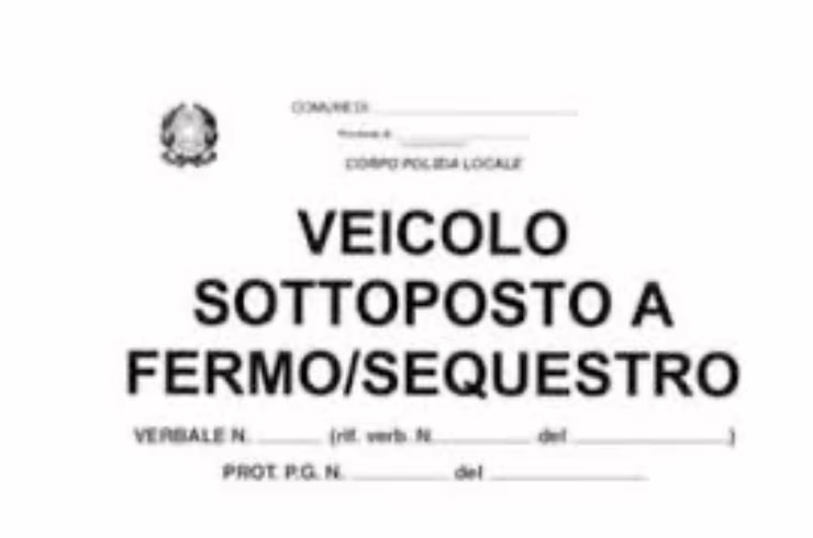 Fermo amministrativo