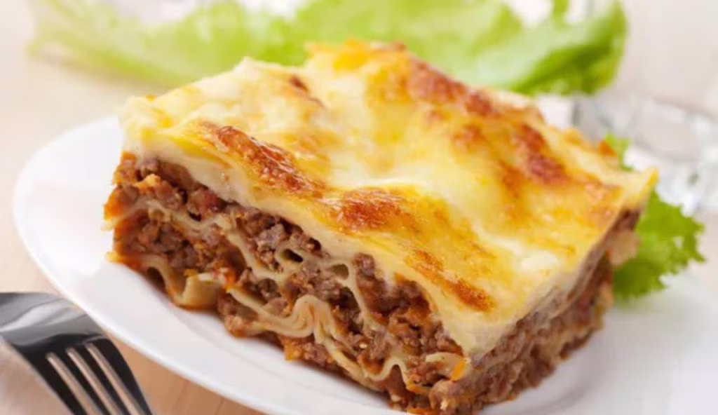 Piatto di lasagna