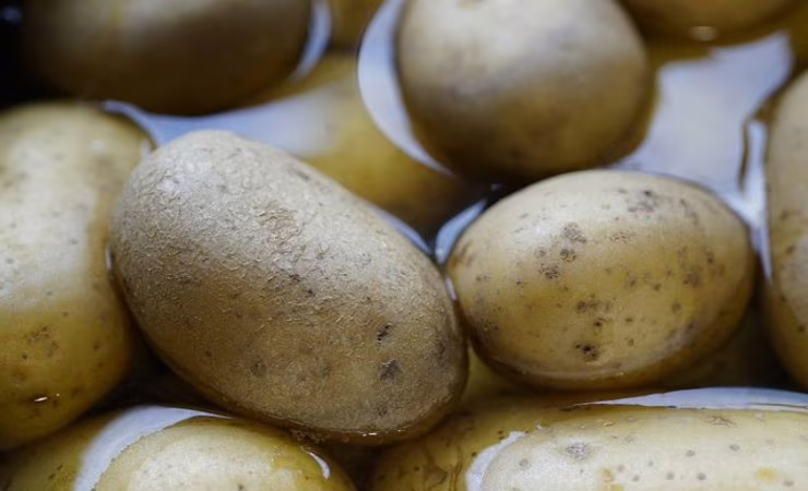 patate in acqua
