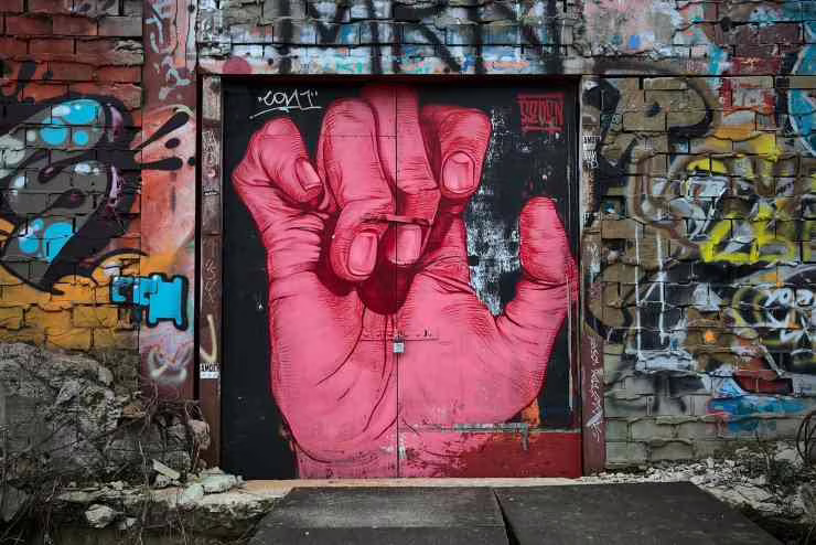 Un graffito di berlino (Pixabay)