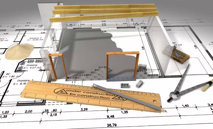Costruzione casa planimetria