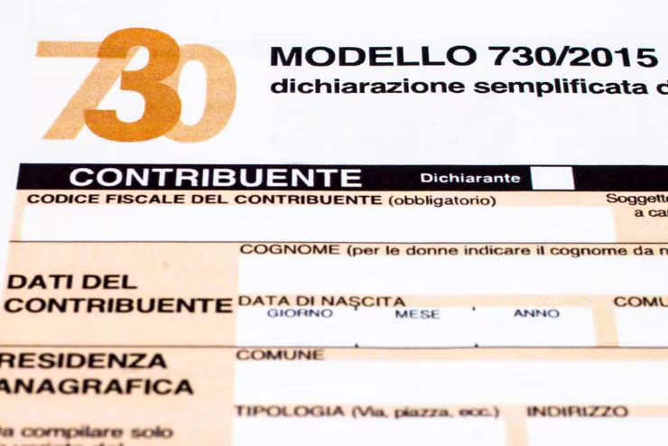 modello 730 per compilare