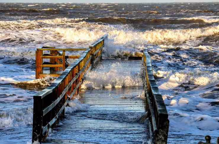 Pontile sommerso