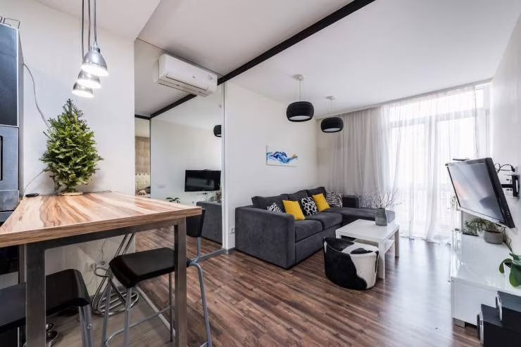 Foto di interno di una casa