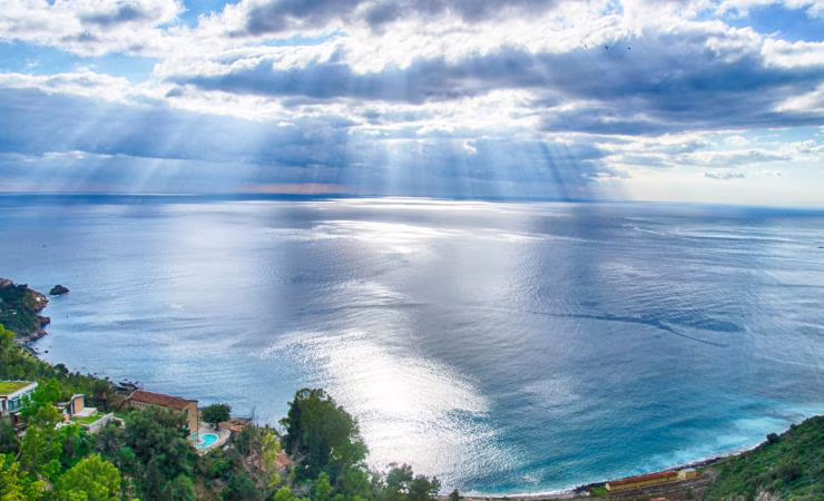 Panorama dallo stretto