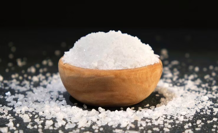 Ciotola di sale grosso