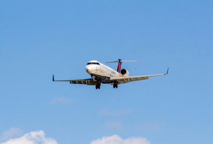 Aereo in volo