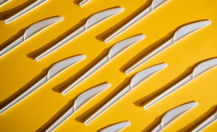 coltelli di plastica