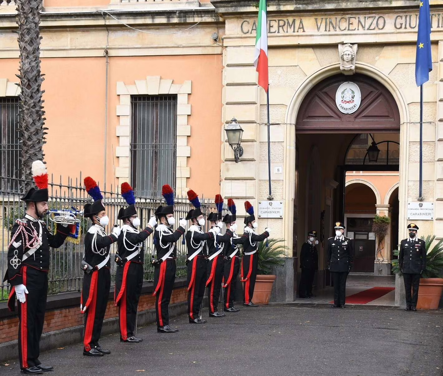 Il Comandante “Culqualber” in visita al Comando Provinciale di Catania
