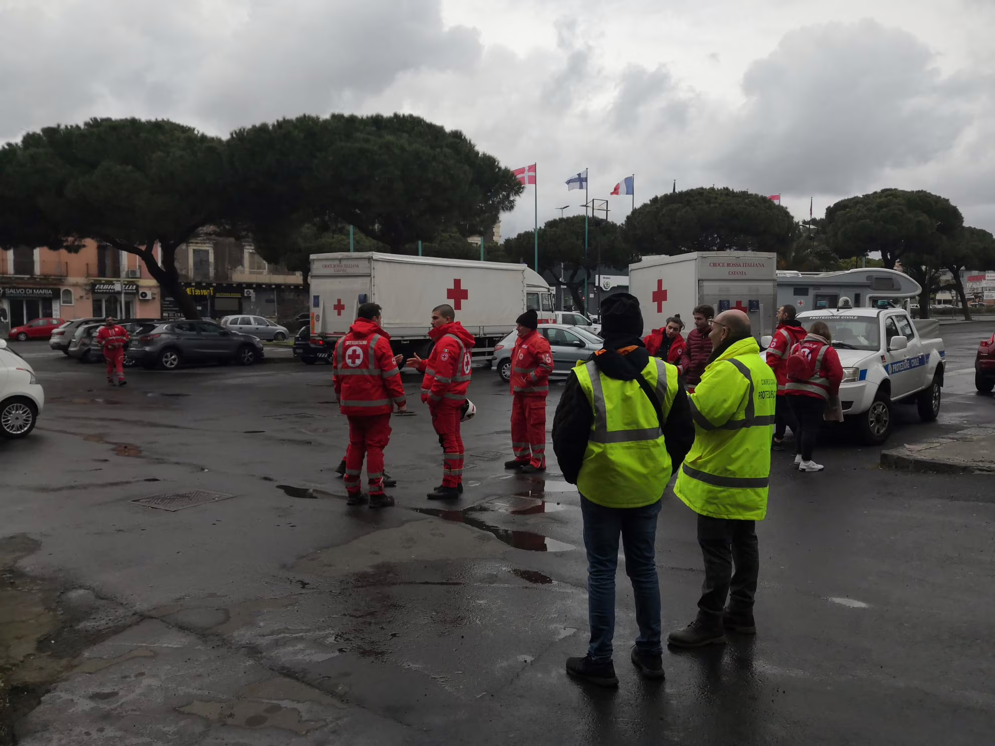 Approntato spazio al coperto per i senza fissa dimora