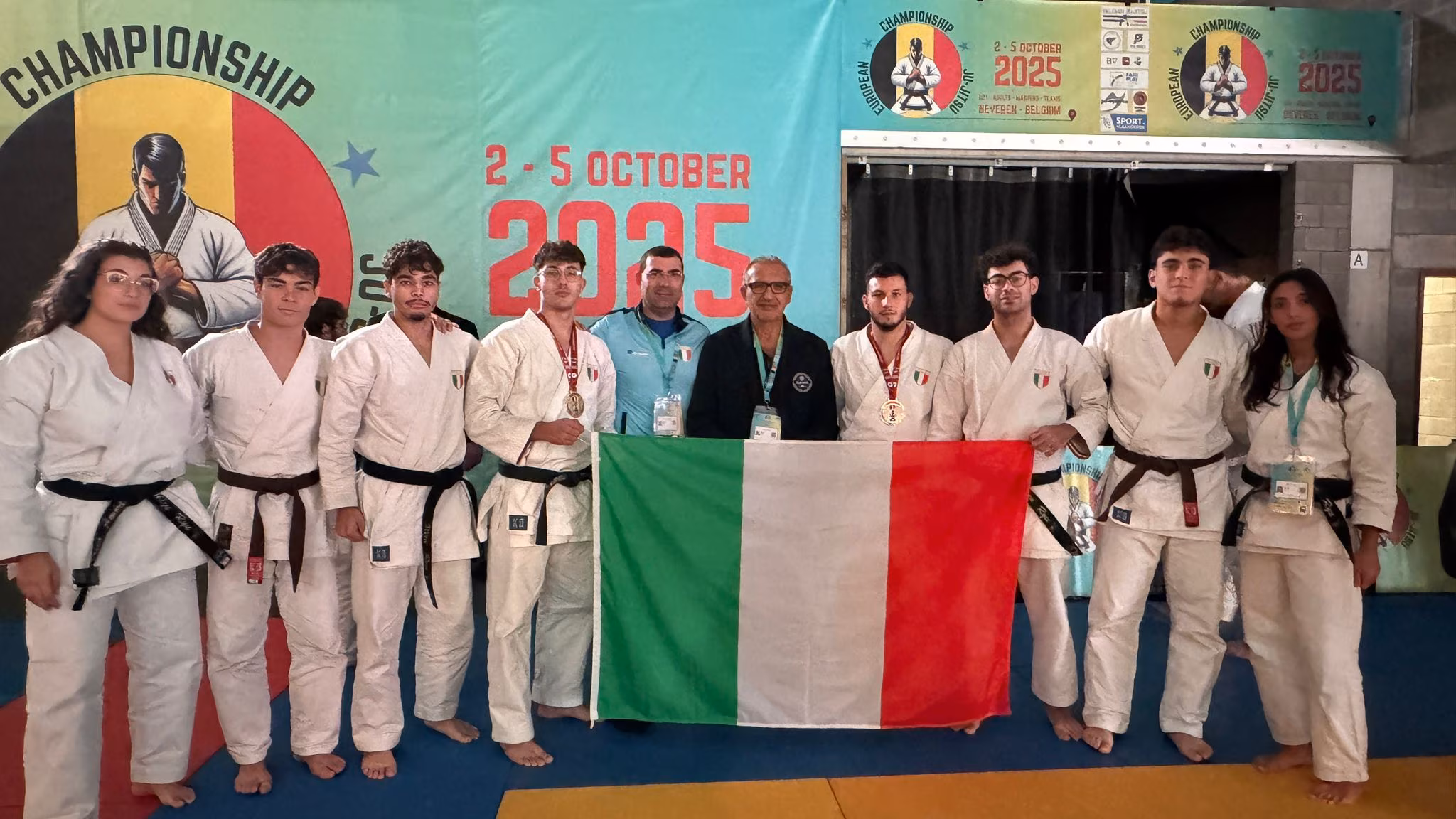 Ju Jitsu, il Dojo Catania trionfa agli Europei: nove podi e cinque titoli continentali