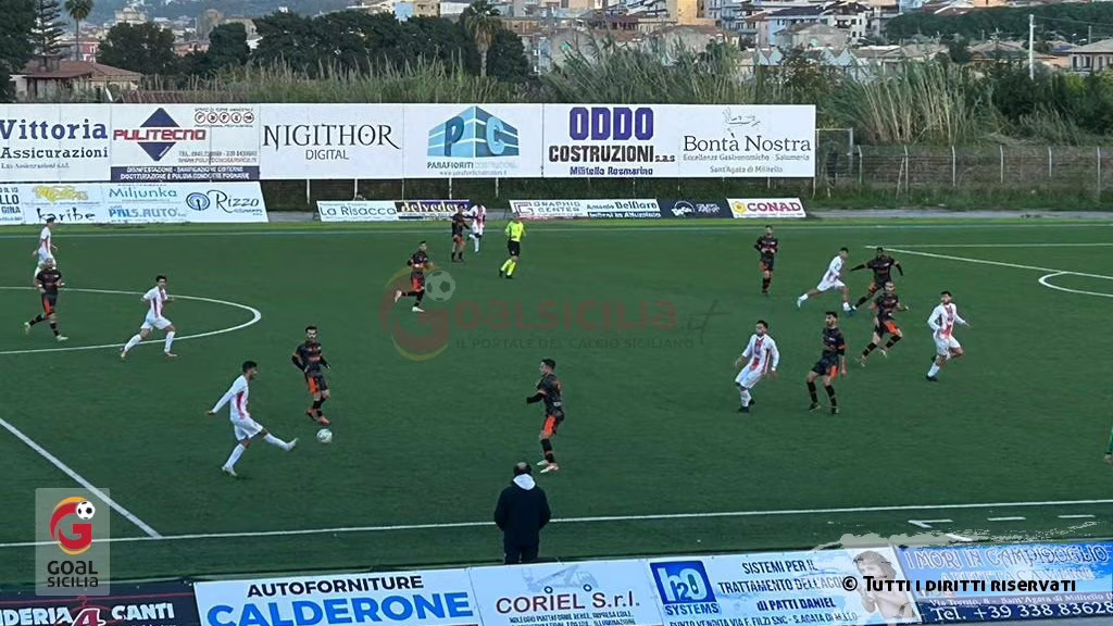 Il Sant’Agata prosegue la marcia: battuto 2-1 il Canicattì-Cronaca e tabellino