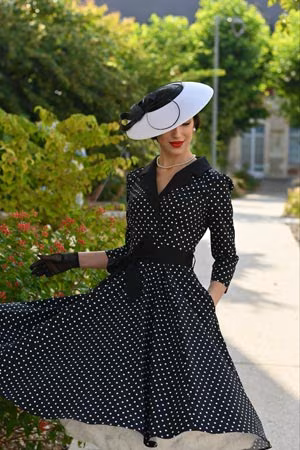 polka dot style 