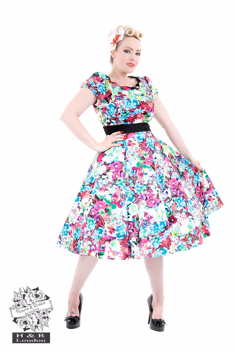 Summer Day Swing Dress