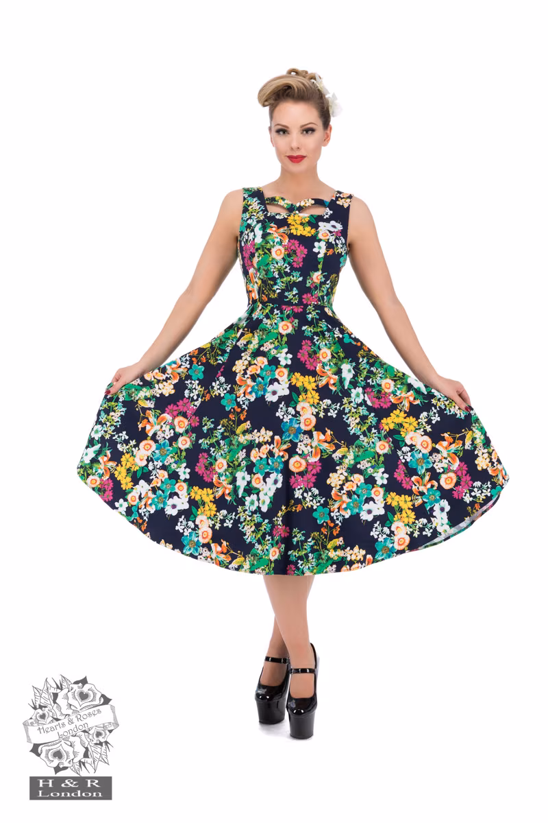 Eternal Floral Day Dress