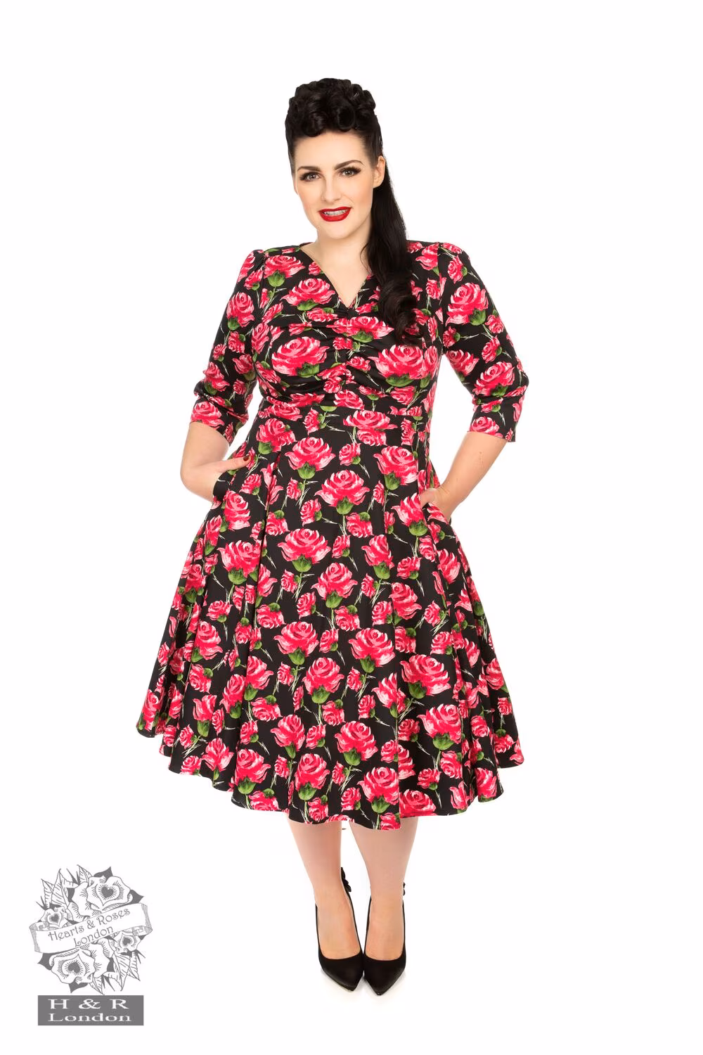 English Rose Tea Dress