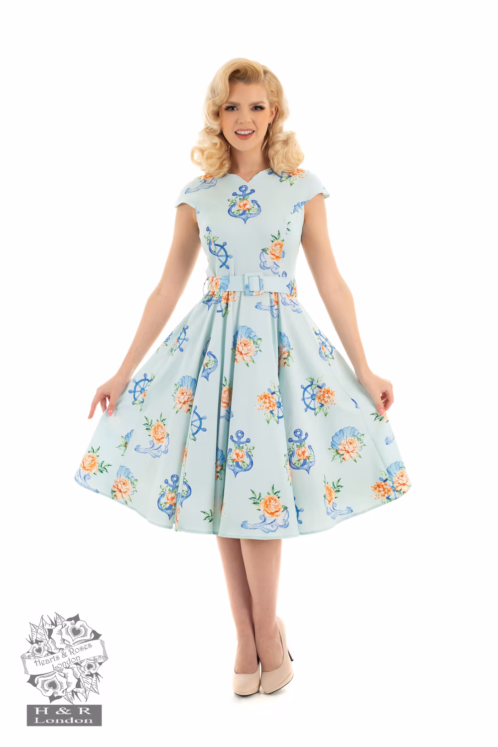 Petra Floral Swing Dress