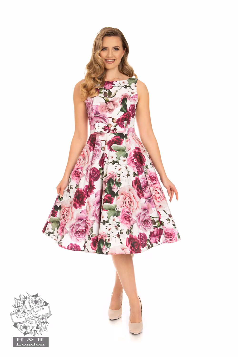 Alice Floral Swing Dress