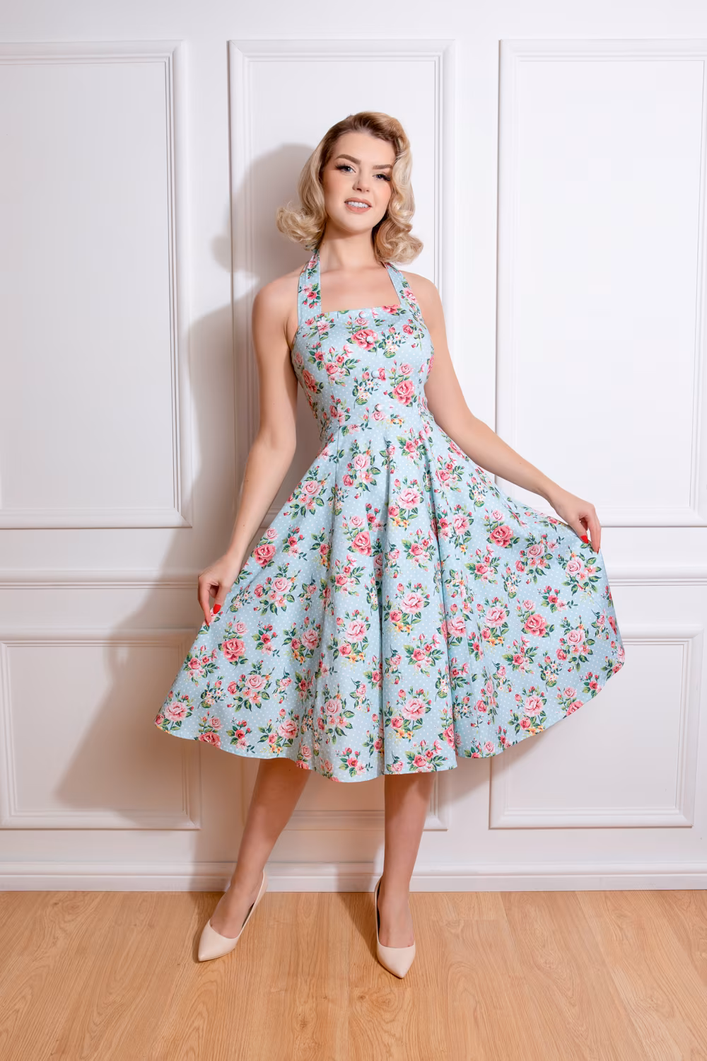 Heidi Floral Swing Dress